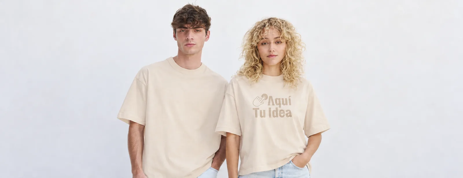 Camisetas oversize personalizadas
