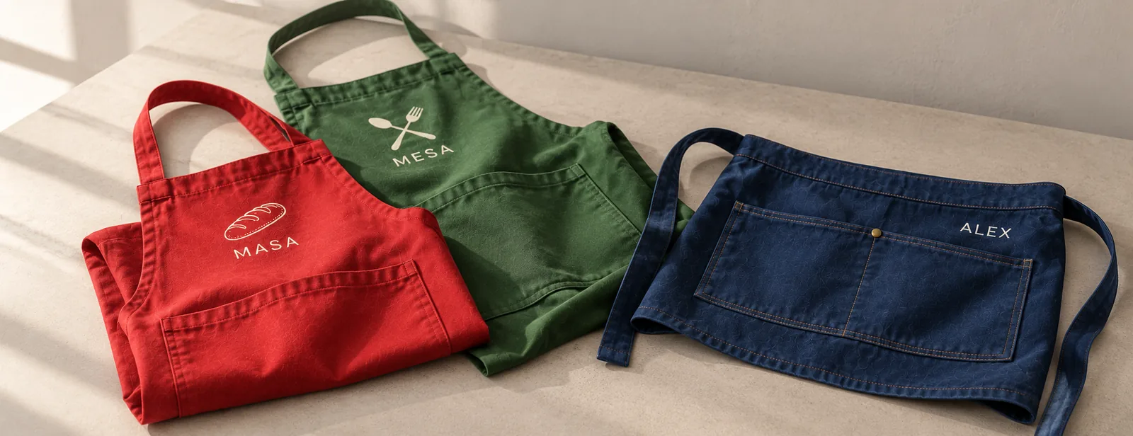 Delantales personalizados